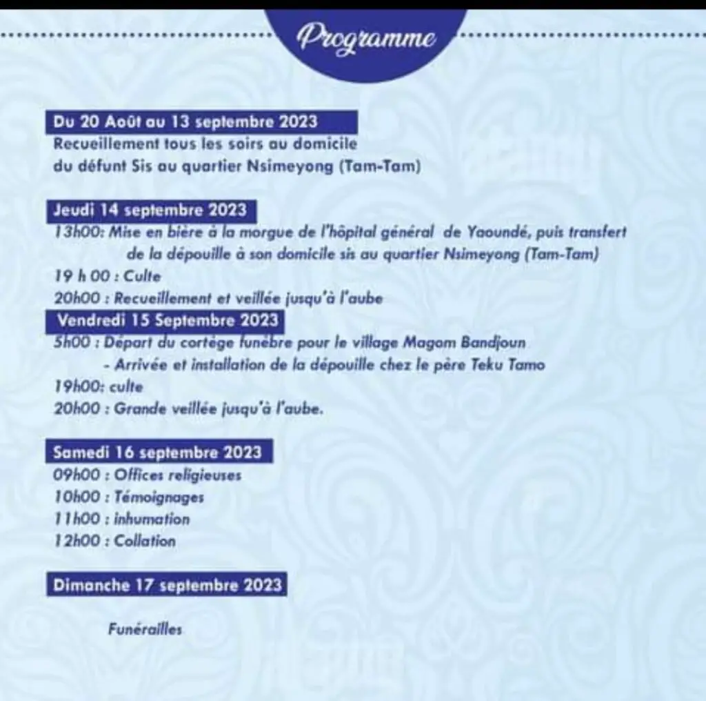 Image de Faits Divers. Alain Noumsi, plus connu sous le nom de Mc Pop, pilier de la distribution musicale camerounaise, sera mis en terre ce samedi 17 septembre 2023 à Bandjoun, dans l’ouest du Cameroun. Ses funérailles, organisées par la famille, sont prévues pour le lendemain dimanche. La nouvelle du décès de Mc Pop avait ébranlé le monde de la musique le 20 août 2023, quand il avait été retrouvé sans vie chez lui à Yaoundé. Sa contribution à la musique en Afrique centrale était incontestable. Que retenez-vous de cette icône ?